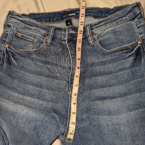 High waisted stretch cropped jeans - Picture 5 of 8